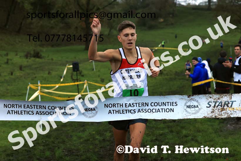 Senior mens 2023 NECAA Cross Country Relays, Thornley Hall Farm, Peterlee, County Durham. Photo: David T. Hewitson/Sports for All Pics